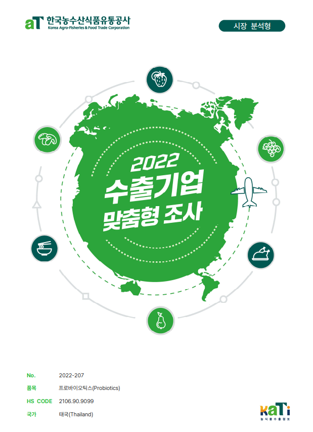 2022 태국 프로바이오틱스 (시장분석형)
