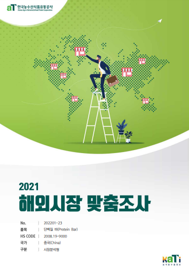 2021 중국 단백질 바 보고서(시장분석형)