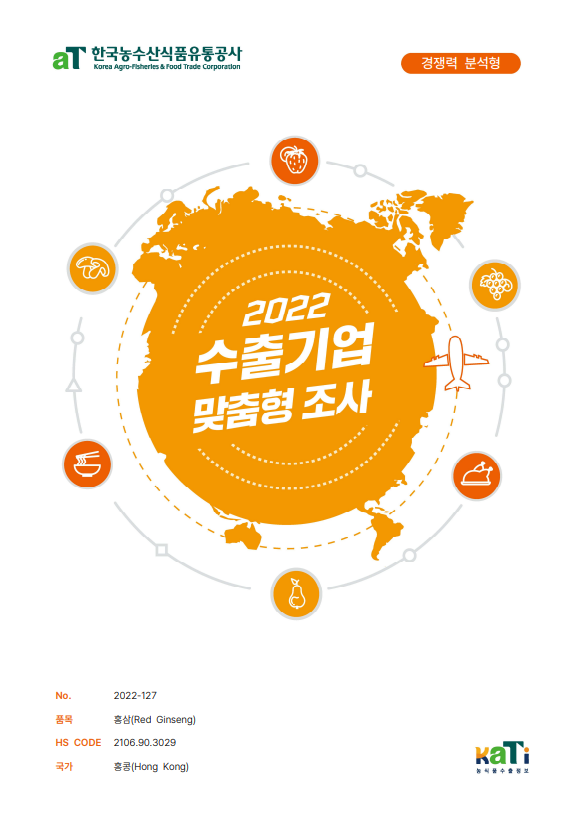 2022 홍콩 홍삼 (경쟁력 분석형)