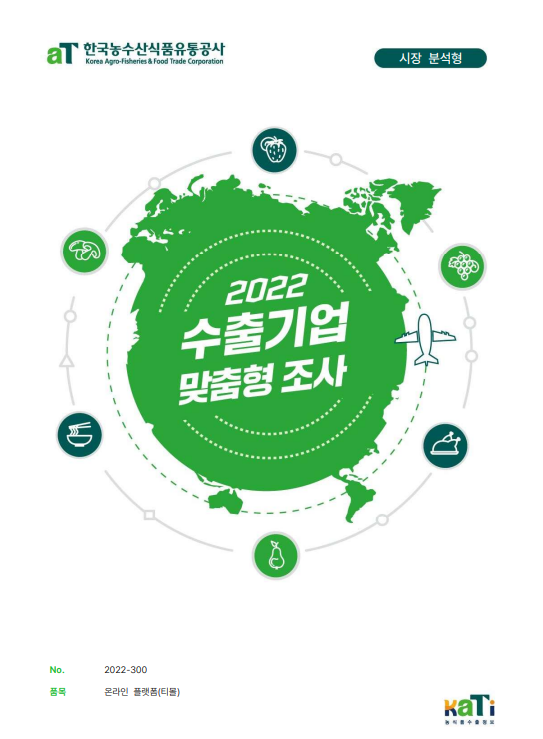 2022 온라인 플랫폼 (티몰) (시장 분석형)