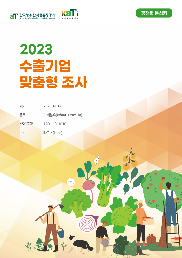 2023 라오스 조제분유 보고서 (경쟁력분석형)